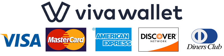 εικονίδια καρτών συναλλαγής της Viva Wallet