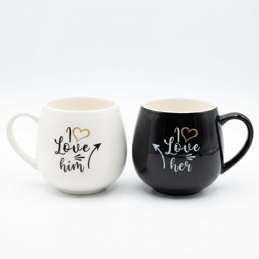 Σετ κούπες ΄΄I LOVE΄΄